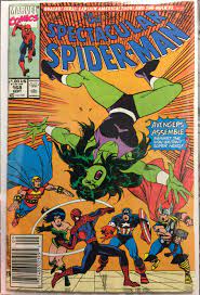 Spiderman and she hulk comic
