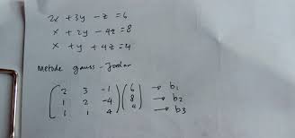 We did not find results for: Persamaan Linear Tiga Variabel Metode Eliminasi Gauss Jordan Yurmawita S Blog