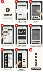 'the out of milk app is straightforward and offers three main list functions: Rethinking Mobile Tutorials Which Patterns Really Work Smashing Magazine