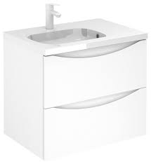 Armada 28 bathroom vanity white. In Stock Modern Wall Mounted Bathroom Vanity 28 Inches White 2 Drawer With Soleil Basin Contemporary Bathroom Vanities And Sink Consoles By Bath4life Houzz