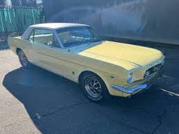 Image result for Springtime Yellow 1965 Mustang