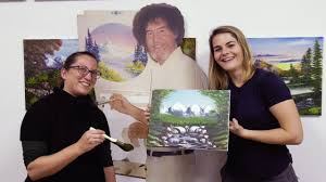 The bob ross merch was hidden in a corner, and the staff dismissed his work as pizzeria art. i am horrified by art instruction on television, one abstract expressionist teacher in. Youtube Video Hazel Brugger Will Wie Bob Ross Malen