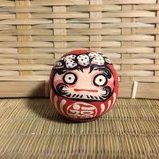 置物だるま 中 アートドール 置物 アート作品