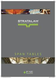 span tables stratalam