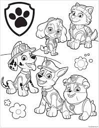 Alaska photography / getty images on the first saturday in march each year, people from all over the. Paw Patrol Coloring Pages Pdf To Print Coloringfolder Com Paw Patrol Coloring Paw Patrol Coloring Pages Cartoon Coloring Pages