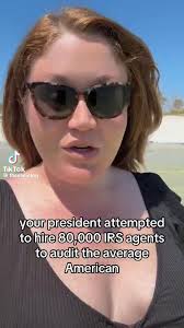 Your President attempted to hire 80,000 IRS agents to audit the average  American. My President hired one man who works for free who audits the  government. We are not the same.” SHE'S