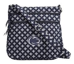 Penn State Vera Bradley Triple Zip Hipster Bag Souvenirs