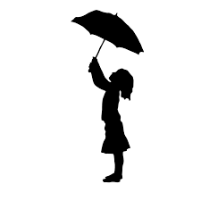 Black And White Umbrella Drawing Girl With Umbrella Drawing Free Download Best Girl With Umbrella Drawing On Clipartmag Com Umbrella Drawing Silhouette Art Crayon Art