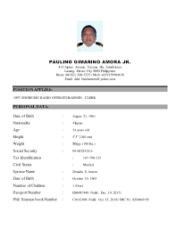 Use the seaman resume example text below to format your education section. Seaman Resume Sample Philippines July 2021
