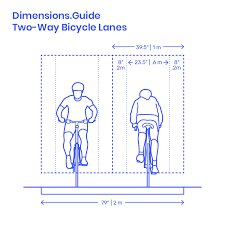 The drawing below shows these rim width ranges and also the rim profile that often, though not always. Two Way Bicycle Paths Dimensions Drawings Dimensions Com