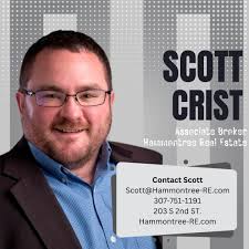 Agent Spotlight! Scott Crist, Associate Broker & Top Producer with  Hammontree Real Estate. Scott is a Certified Residential Specialist and  Laradise expert! He and his family just love Wyoming and goofing around