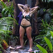 I'm A Celebrity: Georgia 'Toff' Toffolo sports painful sunburn jungle from  heat as she tries to cool off in shower - OK! Magazine