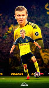 Borussia dortmund's fans quickly took to erling haaland, who spoke of the incredible feeling he gets upon hearing his name chanted. Download Erling Braut Haaland Wallpaper By Cracksfc Ee Free On Zedge Now Browse Millions Of Popular Cute Football Players Football Wallpaper Soccer Guys
