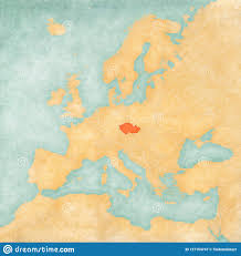 El mapa de república checa fue en años anteriores al 1 de enero de 1993 un territorio que comprendía a checoslovaquia. Mapa De Europa Republica Checa Stock De Ilustracion Ilustracion De Papel Europeo 127154747