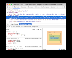 A good rule of thumb when designing is to create hierarchy. Css Reference Chrome Devtools Google Developers