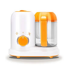 Flyspin Mixeur Electrique 4en 1 Pour Nourriture De Bebe Avec Cuiseur A Vapeur Robot Cuisine Puree Cuiseur