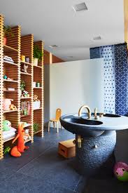 If you want a showstopping bathroom sink, consider options like a vessel sink or trough sink. Banish The Basic Basin The Statement Sink Is Having A Moment Architectural Digest