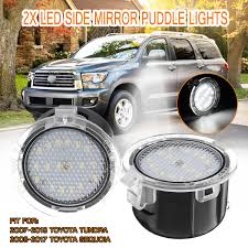 Toyota sequoia tundra engine block heater install (part 1). 2x 18smd Led Side View Under Mirror Puddle Light For Toyota Tundra Sequoia 07 18 Walmart Canada