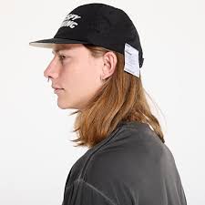 Caps Satisfy FliteSilk Running Cap Black (5122-BK-WA)