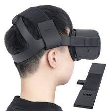 Q4 Headband Head Strap For Oculus Quest Accessories Black Virtual Reality Headset Virtual Reality Vr Accessories