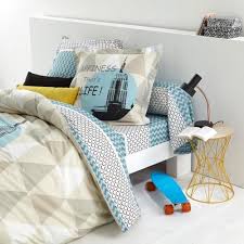 drap housse coton happiness bleu drap housse housses drap