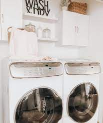 60 Farmhouse Laundry Room Ideas To Organize Your Laundry With Charm Laundry Room Decor Farmhouse Laundry Room Laundry Room Design