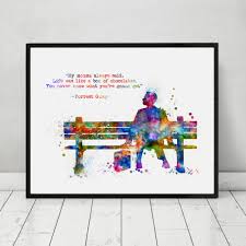 Moviesjoy is a free movies streaming site with zero ads. Forrest Gump Kunstdruck Malerei Inspirational Forrest Gump Zitate Kinderzimmer Wandkunst Poster Aquarell Kunst Decor Kein Rahmen Ap142 Prints Painting Art Printart Poster Aliexpress
