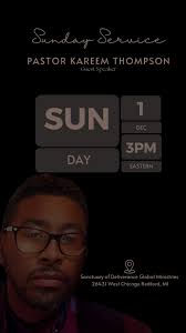 FIRST SUNDAY! Come and join us at Sanctuary of Deliverance Global  Ministries. My husband will be bringing the word.🙌🏽🤎, •, •,  #TimeforChurch #SundayService #GodsWord #WordofGod #GodisGoodAllTheTime ...