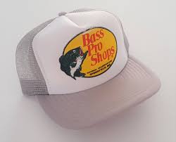 Black Bass Pro Shop Hat Vintage Bass Pro Shops Trucker Style Snapback Hat Vtg Bass Pro Shop Hat Vintage Trucker Hats Vintage Bass