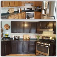 It's easy to give your home a whole new look and feel with products from general finishes. Java Gel Kitchen Cabinets Stained Kitchen Cabinets Kitchen Remodel Gel Stain Kitchen Cabinets