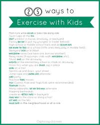 25 Ideas To Exercise With Kids Exercise For Kids Fun Workouts Exercise