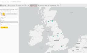 Measure circle / radius on a map. Solved Plot Or Show 50 Mile Radius From Any Given Postcod Microsoft Power Bi Community