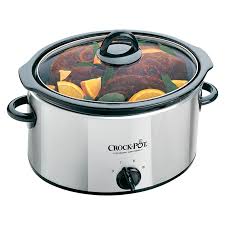Luna, to get a crock pot, you need a few rocks and charcoal. Crock Pot Oval Slow Cooker Scv400ss Cn