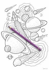 In this set you will find: The Crazy Space Coloring Pages By Gal Shir