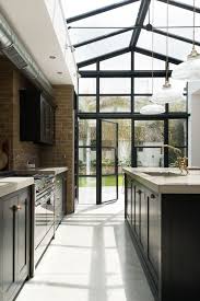 Cuisine Ouverte Sur Terrasse Ou Jardin Cuisine Beton Decoration Interieure Cuisine Sol De Cuisine