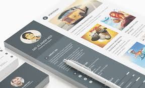 Free resume business cards creator networking cards are a great way to make a lasting impression at social functions. Free Resume Template With Business Card On Behance