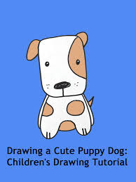 This tutorial shows the sketching and drawing steps from start to finish. Amazon De Drawing A Cute Puppy Dog Children S Drawing Tutorial Ov Ansehen Prime Video