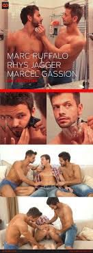 Bel Ami Online: Marc Ruffalo and Rhys Jagger Fuck Marcel Gassion Bareback -  QueerClick