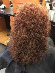 Spiral Perm With Large Rods Results After Drying Curly Hair Styles Hair Lengths Beautiful Curls