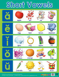 Short Vowels Literacy Grammar School Poster