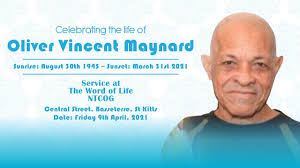 Celebration of Life for Late Oliver Vincent Maynard LIVE! Grave Side Service