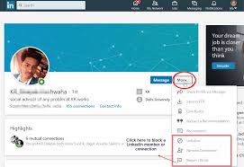 While linkedin does not offer a mechanism for blocking any one person from accessing your profile, it does provide users with several privacy control settings that deselect the checkbox to prevent your profile from being displayed on someone else's page when a mutual connection views their profile. How To Block Or Unblock A Linkedin Member In 2020 With Screenshots