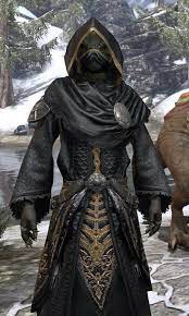 Costumes & hats from eso base game. Eso Fashion Black Hand Robe Elder Scrolls Online
