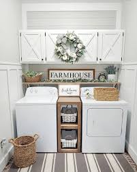 Better Homes Gardens On Instagram Ourwintonhome S Laundry Room Is What Makeover Dreams Are Dream Laundry Room Stylish Laundry Room Laundry Room Wall Decor