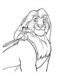 Pin Su Il Re Leone Disegni Da Colorare