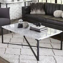 Center your space around the endlessly appealing. Genuine Marble Coffee Tables You Ll Love In 2021 Wayfair