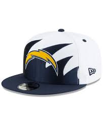 New Era Los Angeles Chargers Vintage Sharktooth 9fifty Cap Navy White New Era Adjustable Hat New Era Hat
