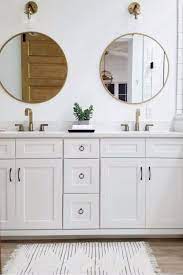 A bathroom mirror is essential for so many activities: Bathroom Lighting Ideas Round Mirror Bathroom Bathroom Mirror Bathroom Design