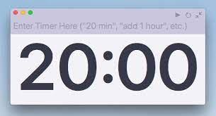 The app won't act as a timer, but it will remind you of the event you set up, using a notification when the set time occurs. Alternative Ways To Set A Timer On Macos Ask Different