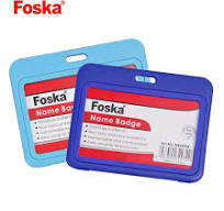 Foska Office High End PU Vertical Credit Card Holder